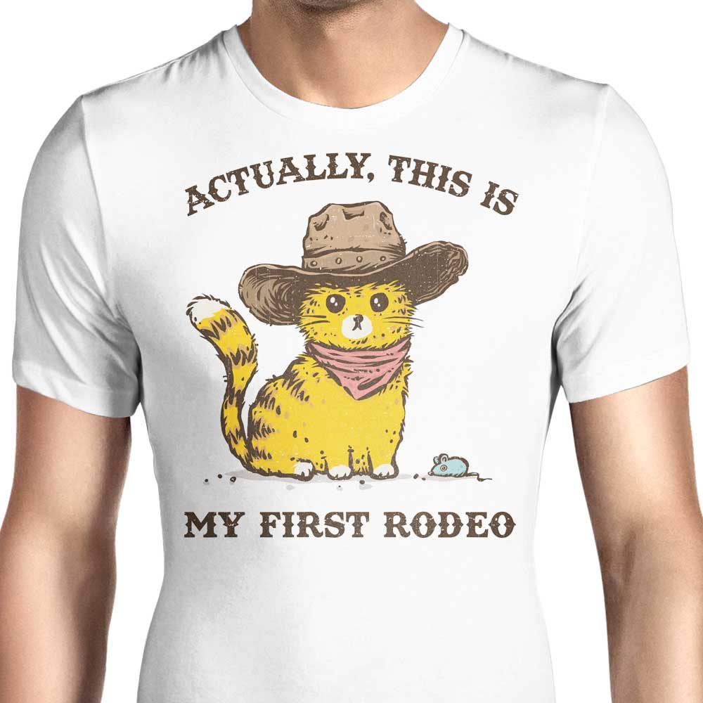 My First Rodeo Men's Apparel - Adult & Kids T-Shirts, Sweatshirts & Hoodies apparel design preview 1