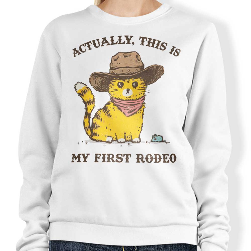 My First Rodeo - Adult & Kids T-Shirts, Sweatshirts & Hoodies apparel design preview 1