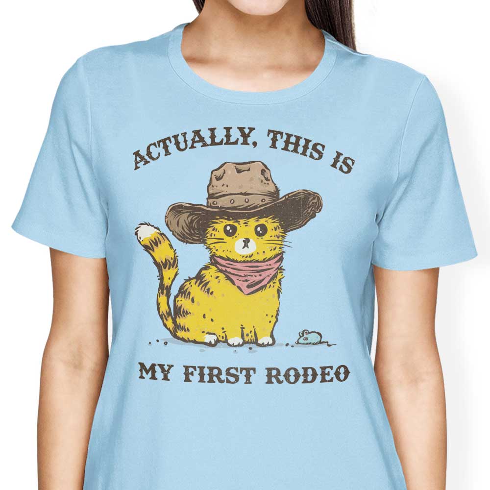My First Rodeo Women's Apparel - Adult & Kids T-Shirts, Sweatshirts & Hoodies apparel design preview 2