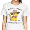 My First Rodeo Women's Apparel - Adult & Kids T-Shirts, Sweatshirts & Hoodies apparel design preview 1