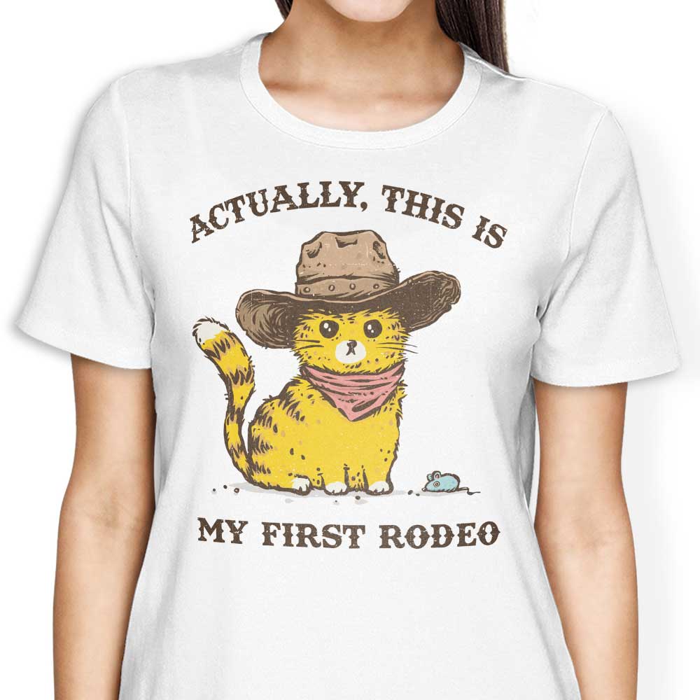 My First Rodeo Women's Apparel - Adult & Kids T-Shirts, Sweatshirts & Hoodies apparel design preview 1