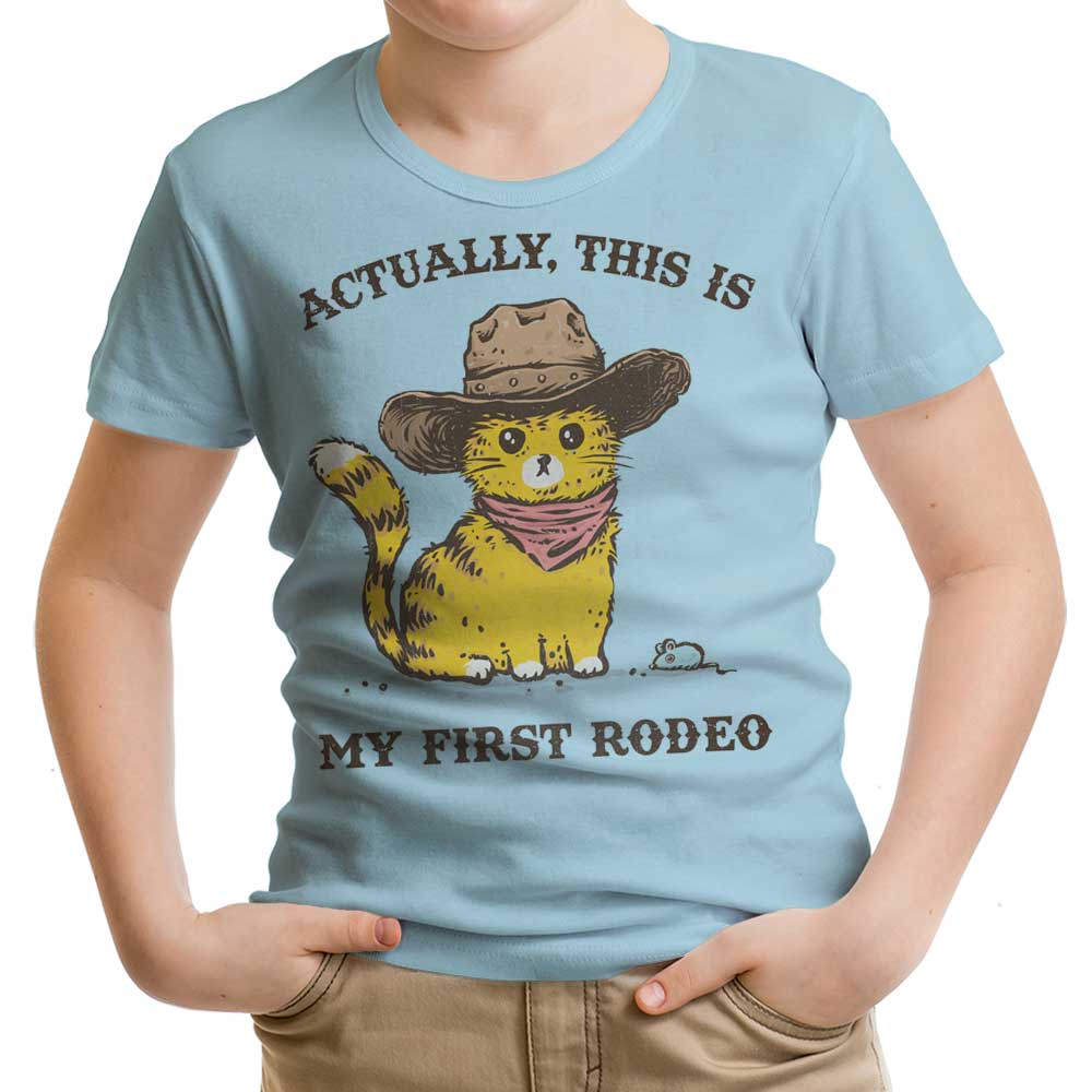 My First Rodeo Youth Apparel - Adult & Kids T-Shirts, Sweatshirts & Hoodies apparel design preview 2