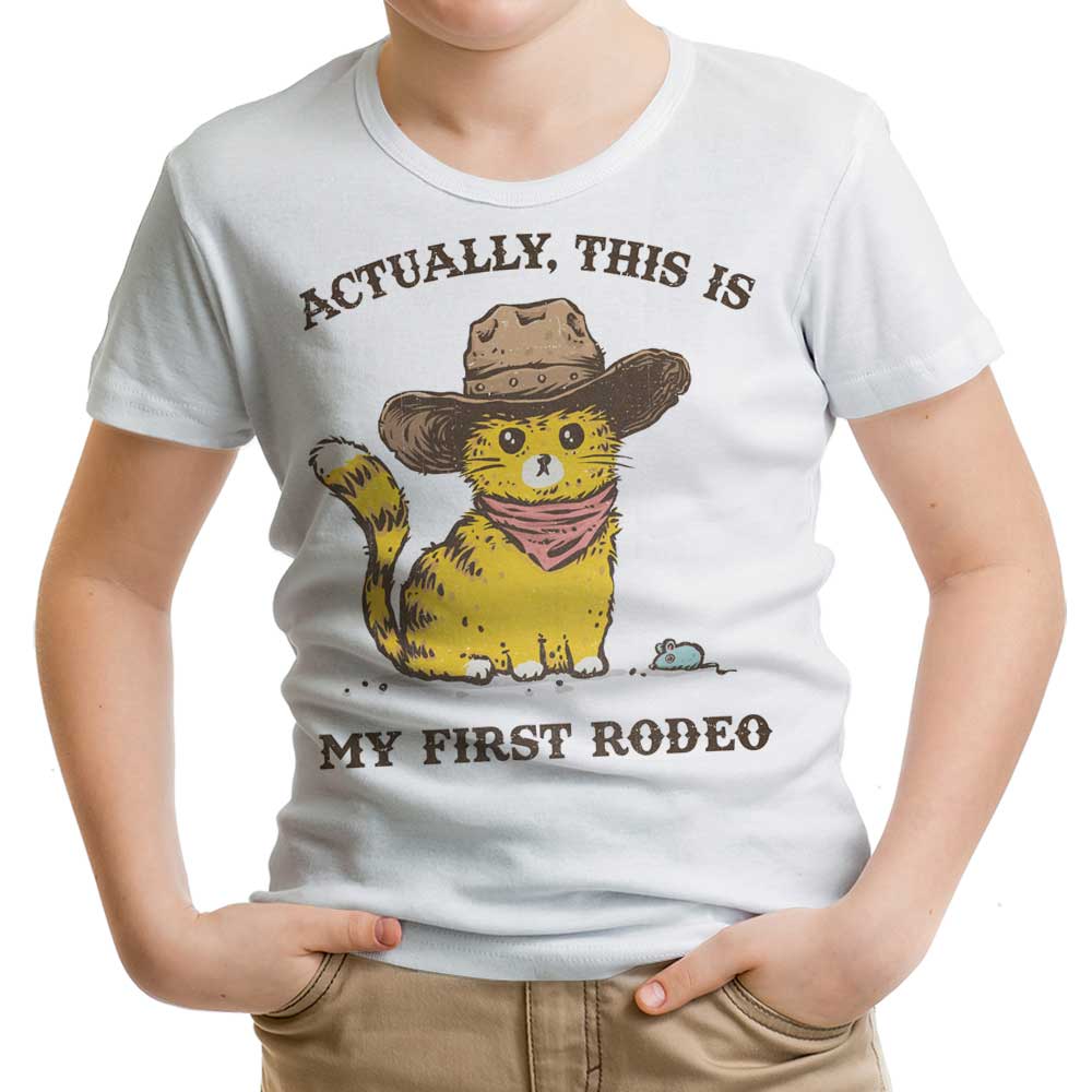 My First Rodeo Youth Apparel - Adult & Kids T-Shirts, Sweatshirts & Hoodies apparel design preview 1