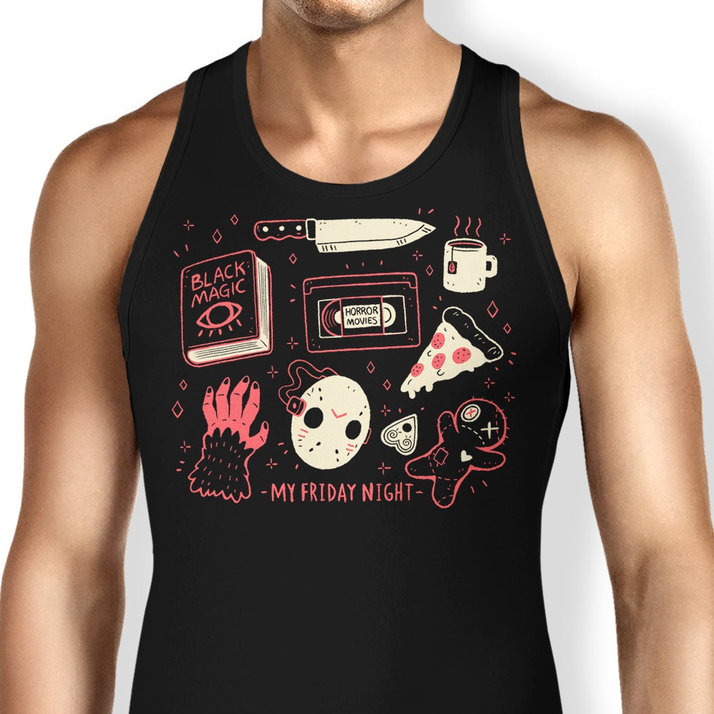 My Friday Night Tank Top - Adult & Kids T-Shirts, Sweatshirts & Hoodies apparel design preview 1