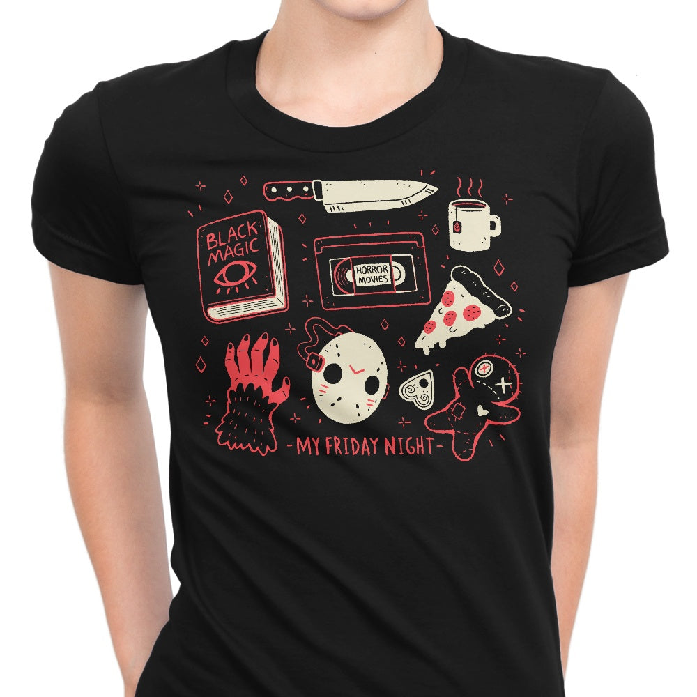 My Friday Night Women's Apparel - Adult & Kids T-Shirts, Sweatshirts & Hoodies apparel design preview 1