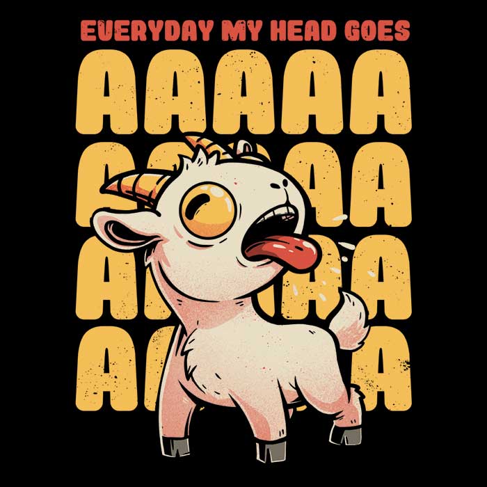 My Head Goes Men's Apparel - Adult & Kids T-Shirts, Sweatshirts & Hoodies apparel design preview 2