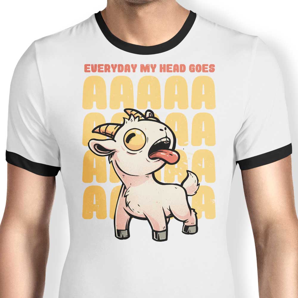 My Head Goes Ringer - Adult & Kids T-Shirts, Sweatshirts & Hoodies apparel design preview 1