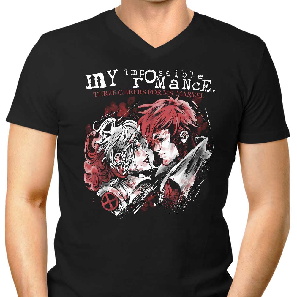 My Impossible Romance Men's V-Neck - Adult & Kids T-Shirts, Sweatshirts & Hoodies apparel design preview 1