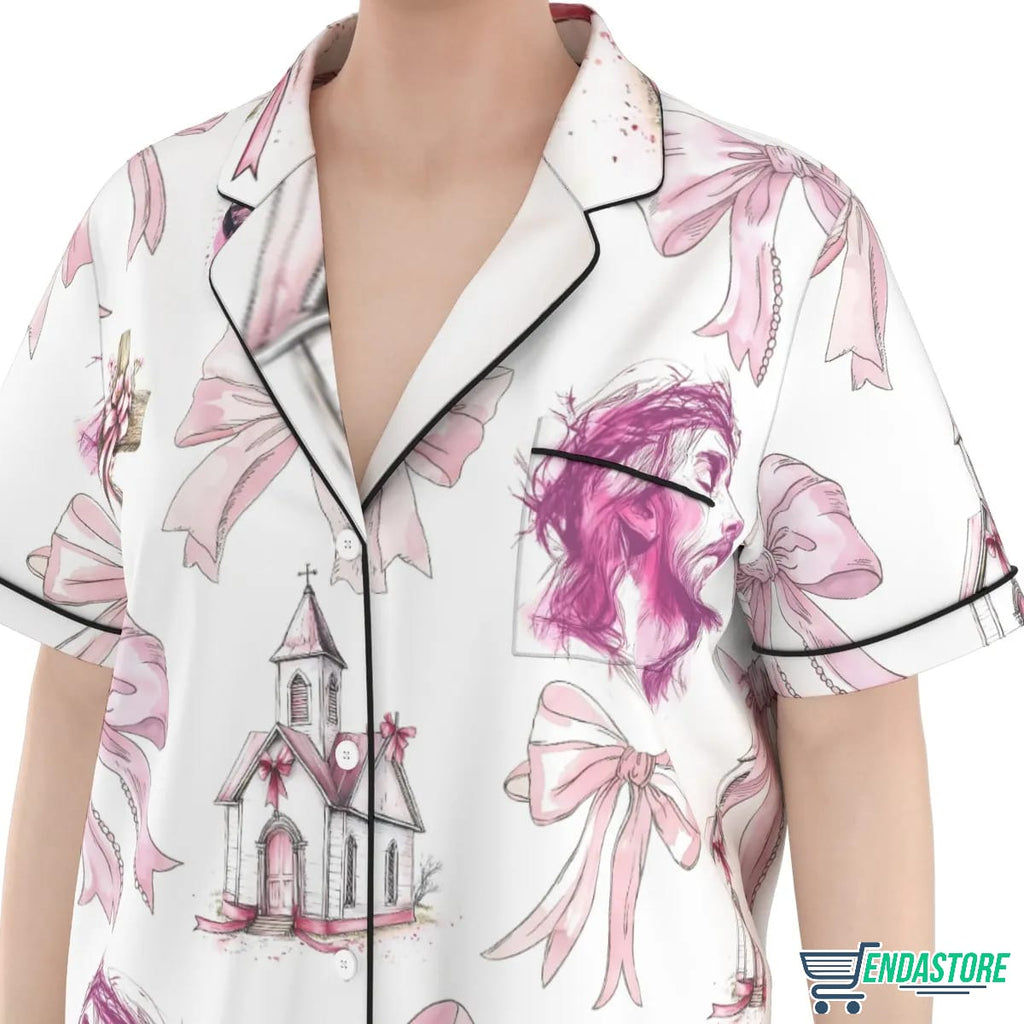 My Jesus Christian Coquette Satin Pajama Set product image 4