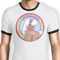 My Lil Pawnee Ringer - Adult & Kids T-Shirts, Sweatshirts & Hoodies apparel design preview 1