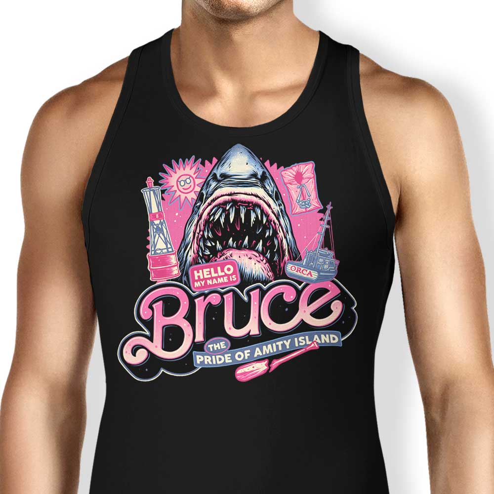 My Name is Bruce Tank Top - Adult & Kids T-Shirts, Sweatshirts & Hoodies apparel design preview 1