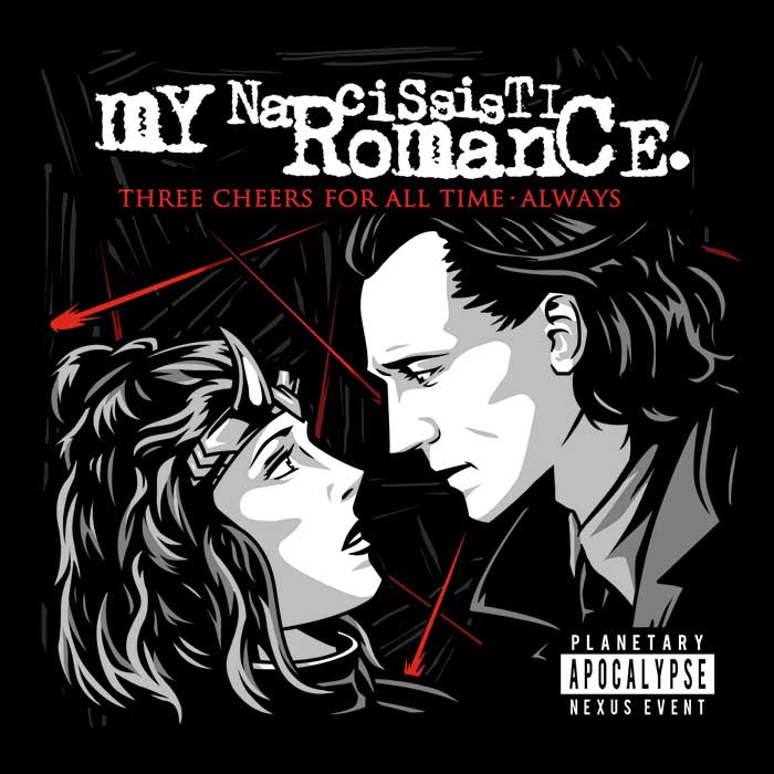 My Narcissistic Romance Women's Apparel - Adult & Kids T-Shirts, Sweatshirts & Hoodies apparel design preview 2