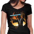 My Only Hope Women's V-Neck - Adult & Kids T-Shirts, Sweatshirts & Hoodies apparel design preview 1