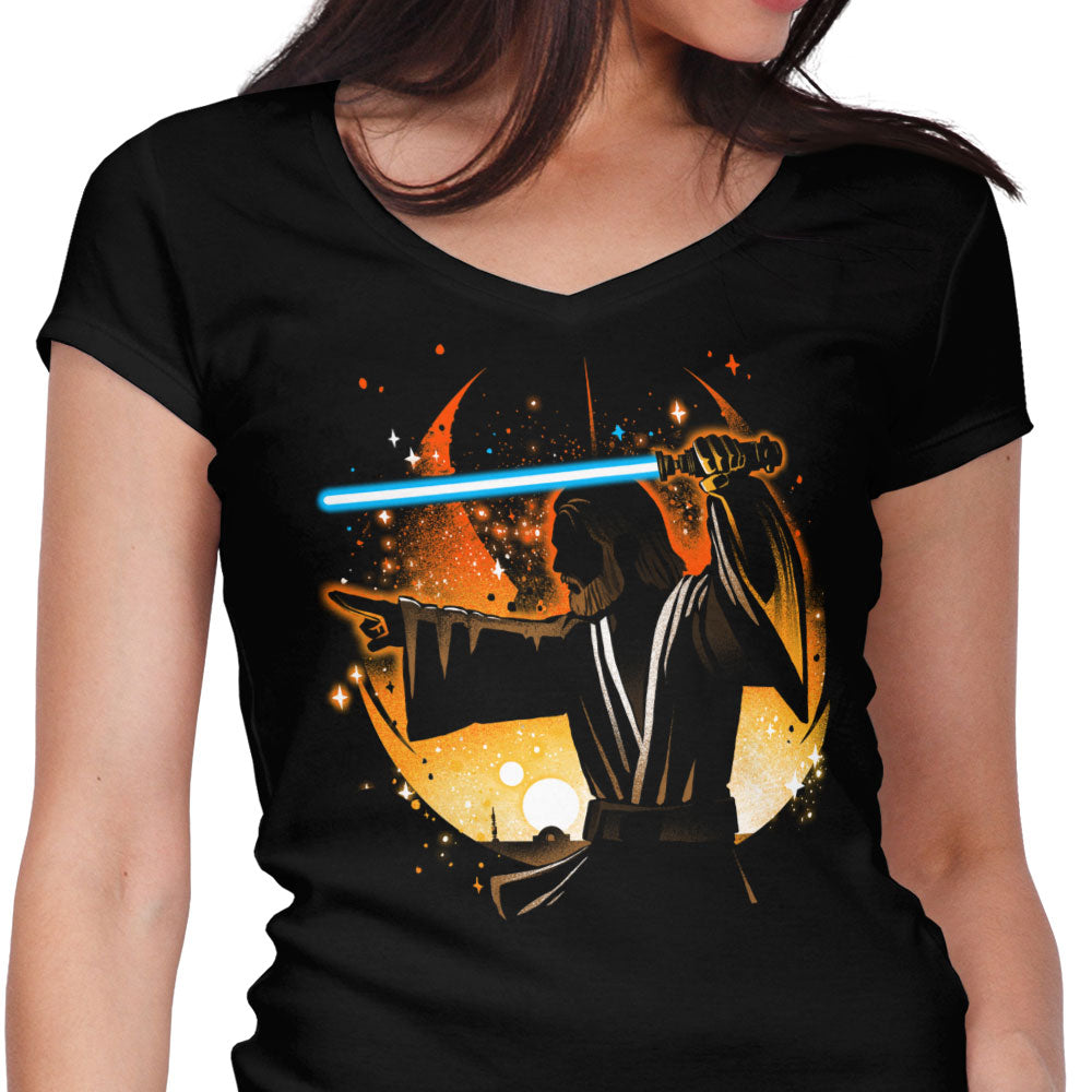 My Only Hope Women's V-Neck - Adult & Kids T-Shirts, Sweatshirts & Hoodies apparel design preview 1