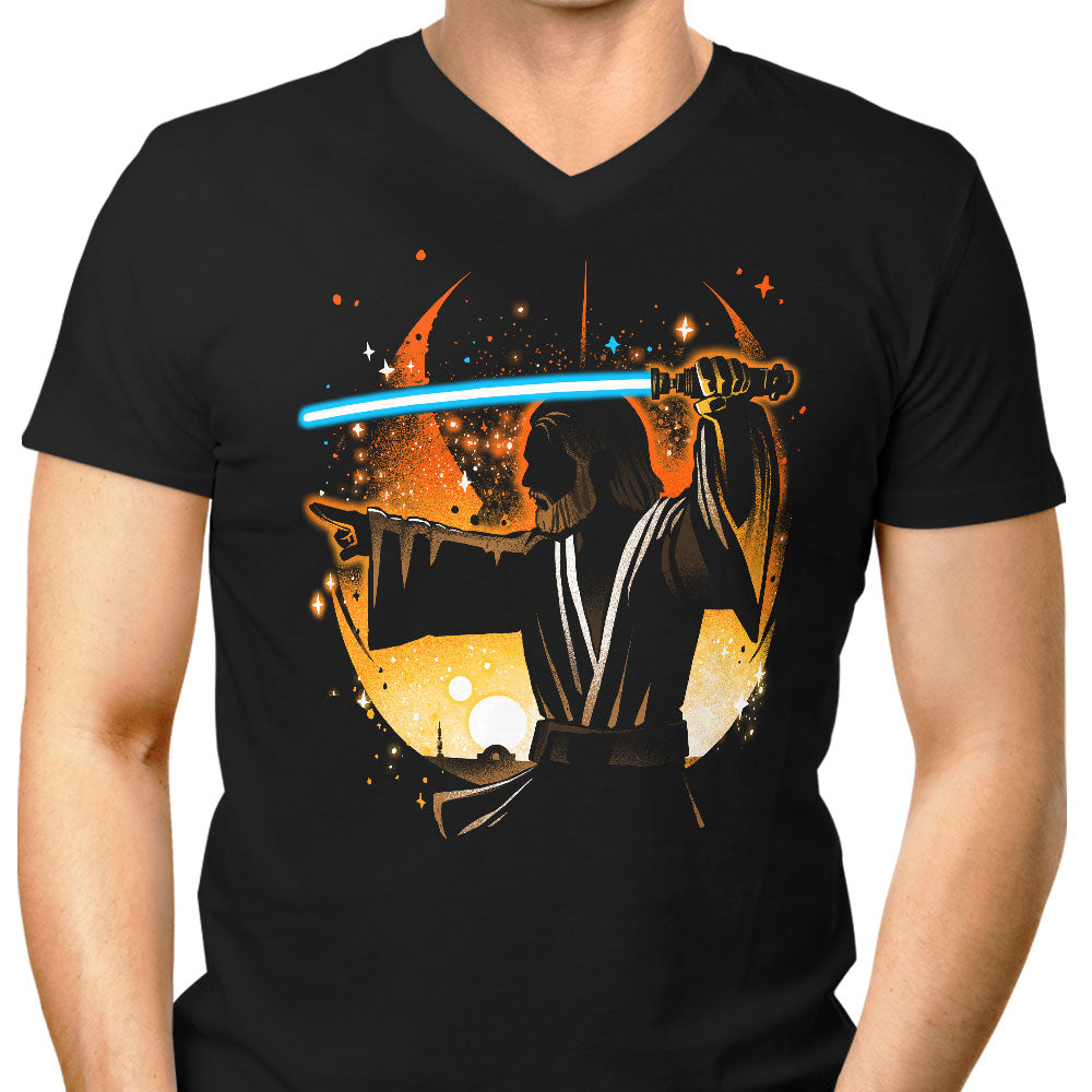 My Only Hope Men's V-Neck - Adult & Kids T-Shirts, Sweatshirts & Hoodies apparel design preview 1