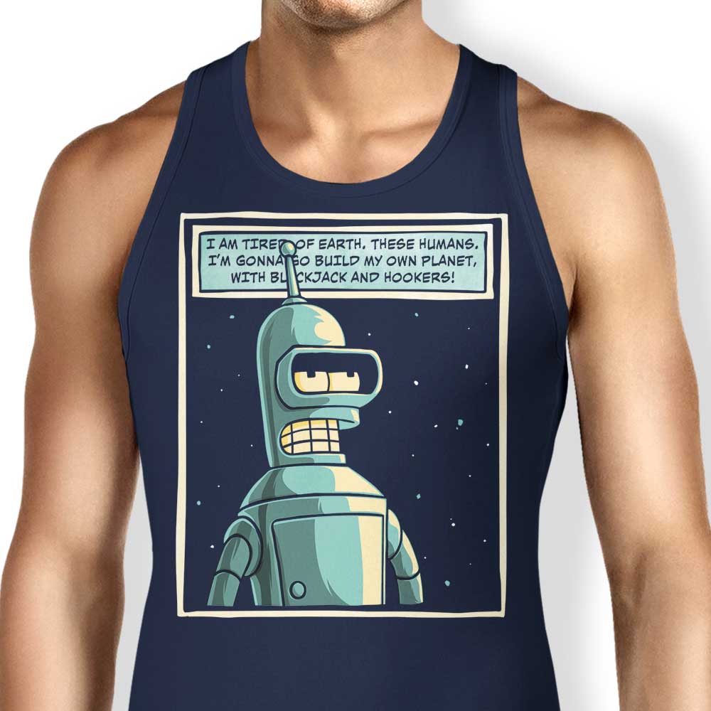 My Own Planet Tank Top - Adult & Kids T-Shirts, Sweatshirts & Hoodies apparel design preview 1