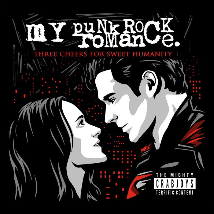 My Punk Rock Romance - Adult & Kids T-Shirts, Sweatshirts & Hoodies apparel design preview 2