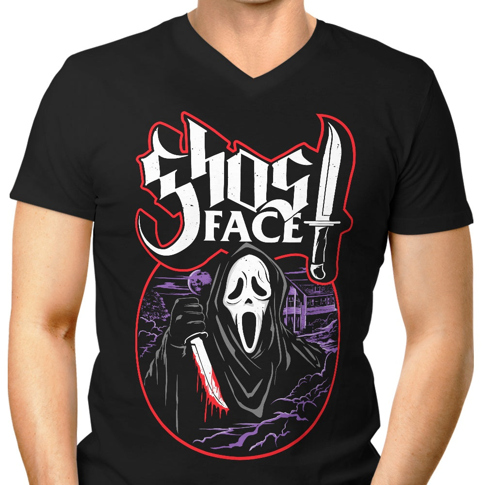 My Scary Album Men's V-Neck - Adult & Kids T-Shirts, Sweatshirts & Hoodies apparel design preview 1
