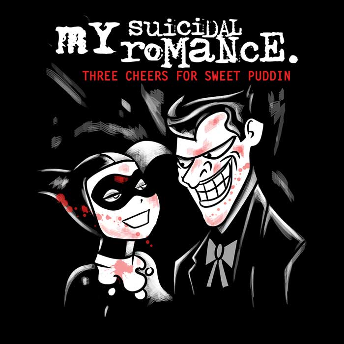 My Suicidal Romance Coasters - Adult & Kids T-Shirts, Sweatshirts & Hoodies apparel design preview 1