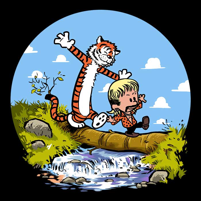 My Tiger Friend Coasters - Adult & Kids T-Shirts, Sweatshirts & Hoodies apparel design preview 1