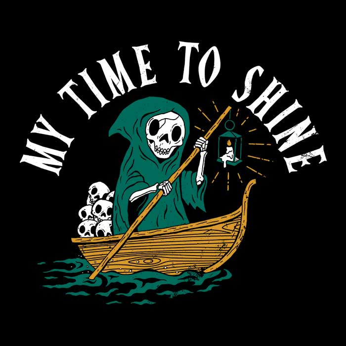 My Time to Shine Women's Apparel - Adult & Kids T-Shirts, Sweatshirts & Hoodies apparel design preview 2