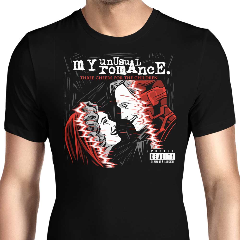 My Unusual Romance Men's Apparel - Adult & Kids T-Shirts, Sweatshirts & Hoodies apparel design preview 1
