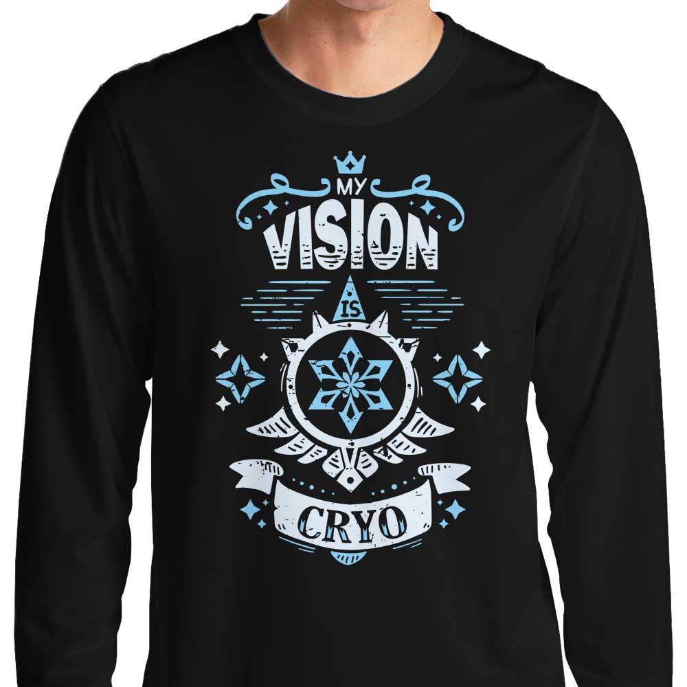My Vision is Cryo - Adult & Kids T-Shirts, Sweatshirts & Hoodies apparel design preview 1