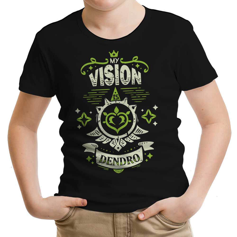 My Vision is Dendro Youth Apparel - Adult & Kids T-Shirts, Sweatshirts & Hoodies apparel design preview 1
