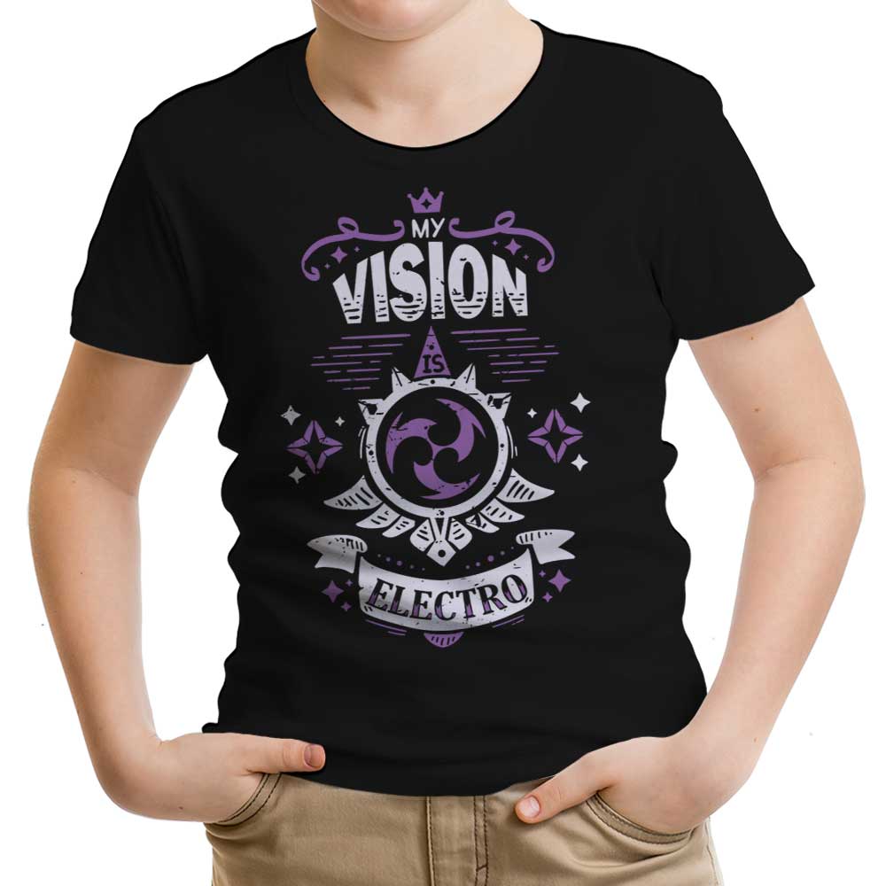 My Vision is Electro Youth Apparel - Adult & Kids T-Shirts, Sweatshirts & Hoodies apparel design preview 1
