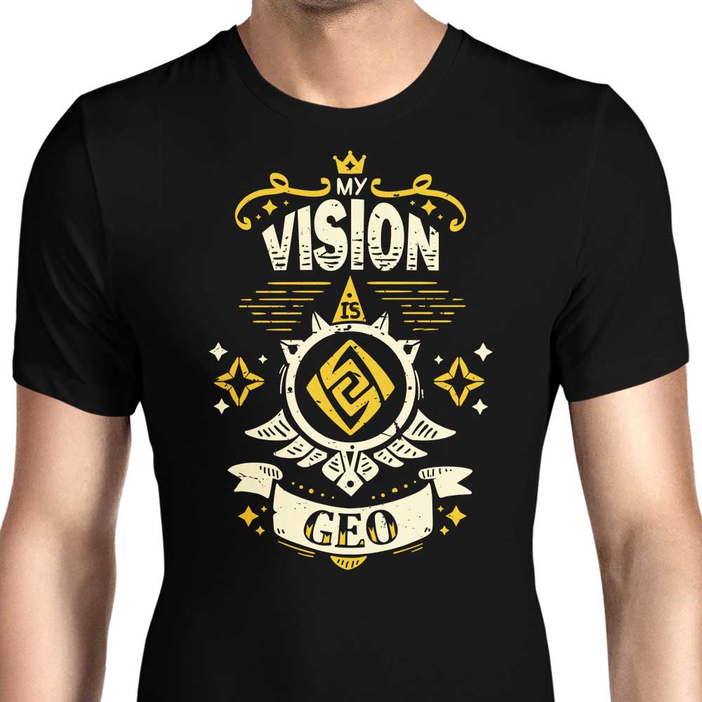 My Vision is Geo Men's Apparel - Adult & Kids T-Shirts, Sweatshirts & Hoodies apparel design preview 1