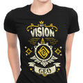 My Vision is Geo Women's Apparel - Adult & Kids T-Shirts, Sweatshirts & Hoodies apparel design preview 1