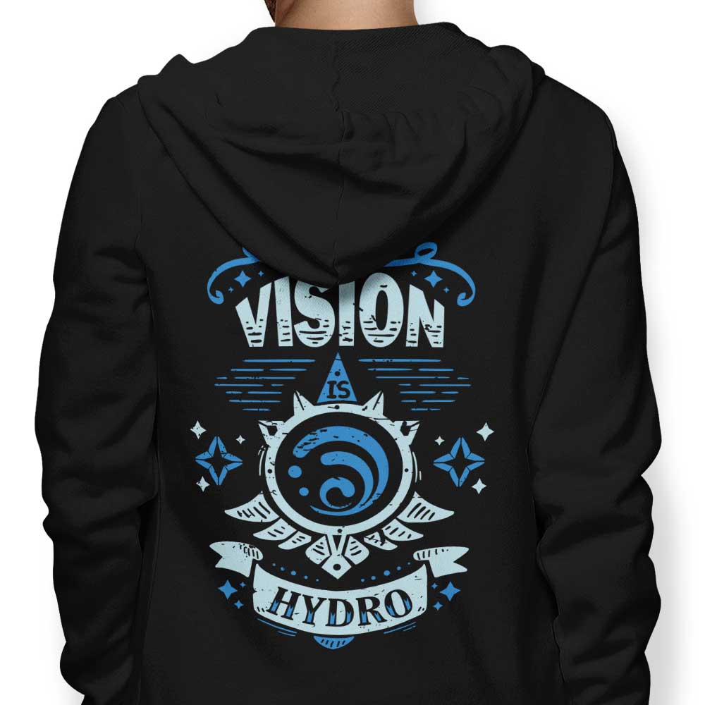 My Vision is Hydro - Adult & Kids T-Shirts, Sweatshirts & Hoodies apparel design preview 1