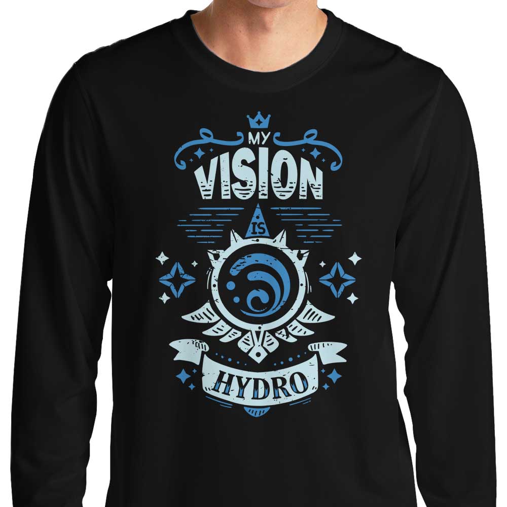 My Vision is Hydro - Adult & Kids T-Shirts, Sweatshirts & Hoodies apparel design preview 1