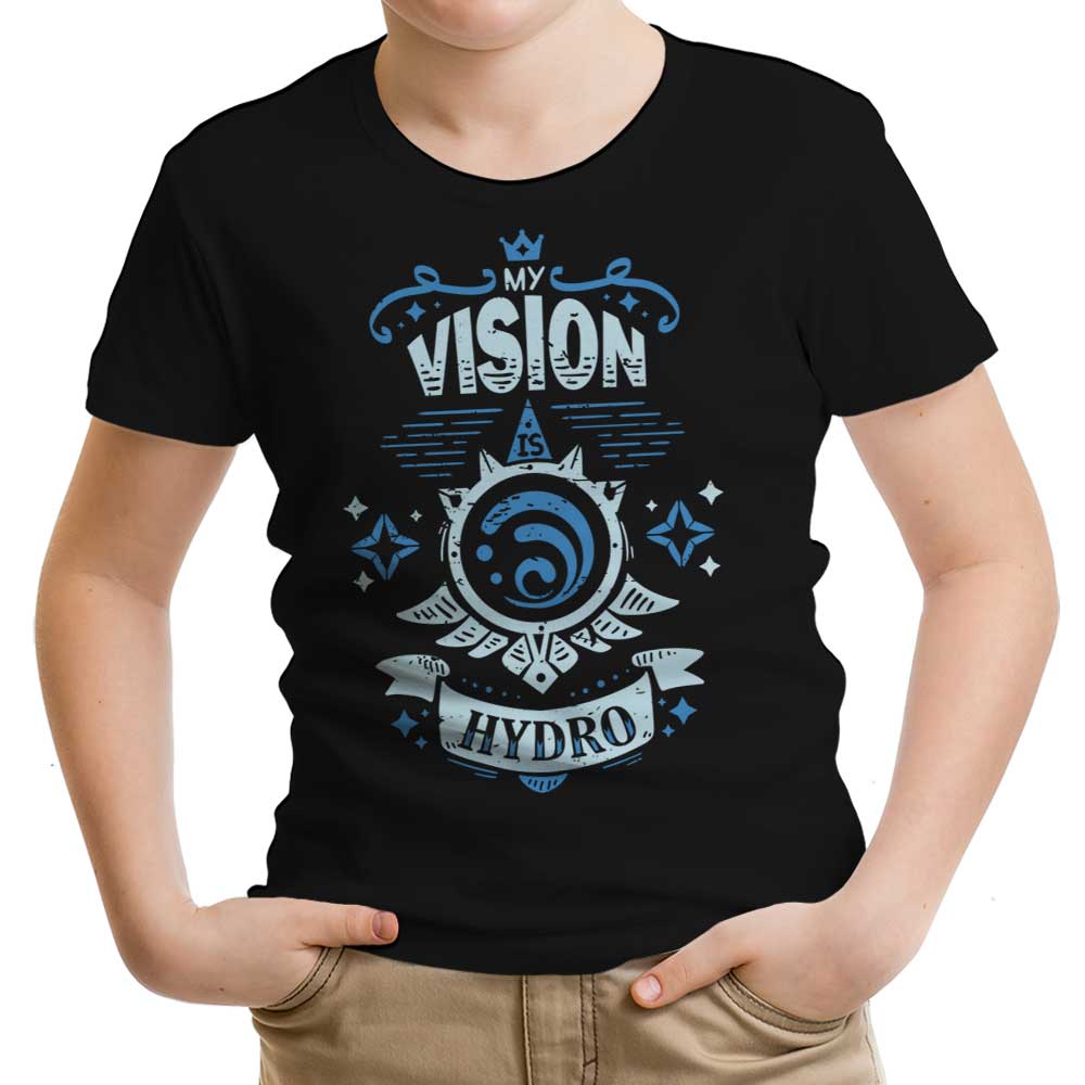 My Vision is Hydro Youth Apparel - Adult & Kids T-Shirts, Sweatshirts & Hoodies apparel design preview 1
