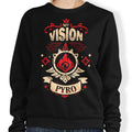 My Vision is Pyro - Adult & Kids T-Shirts, Sweatshirts & Hoodies apparel design preview 1