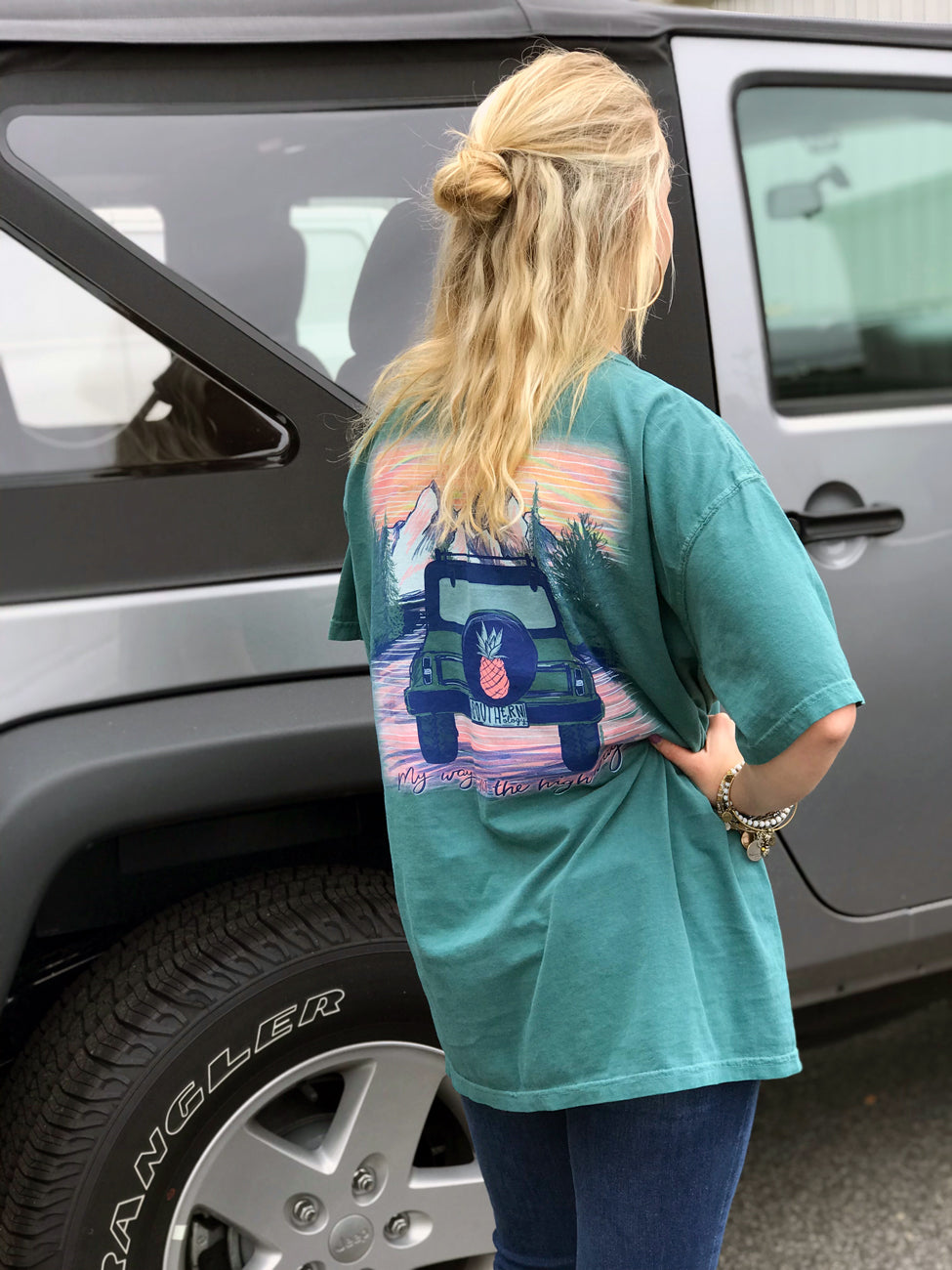Southernology My Way is Not the Highway Comfort - Adult & Kids T-Shirts, Sweatshirts & Hoodies apparel design preview 2