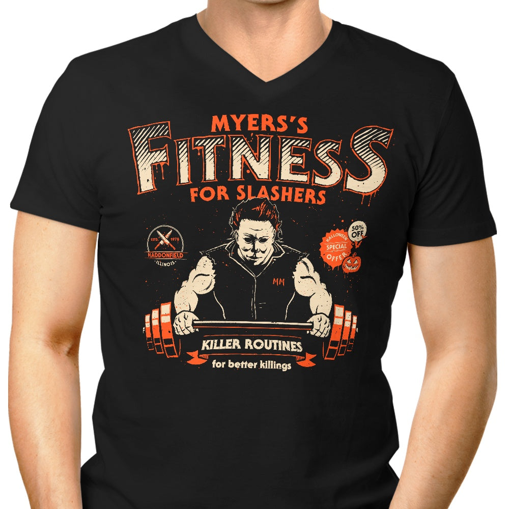 Myers Fitness Men's V-Neck - Adult & Kids T-Shirts, Sweatshirts & Hoodies apparel design preview 1