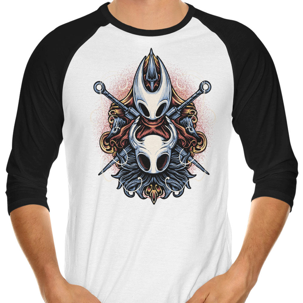 Mysteries of the Hollow 3/4 Sleeve Raglan - Adult & Kids T-Shirts, Sweatshirts & Hoodies apparel design preview 1