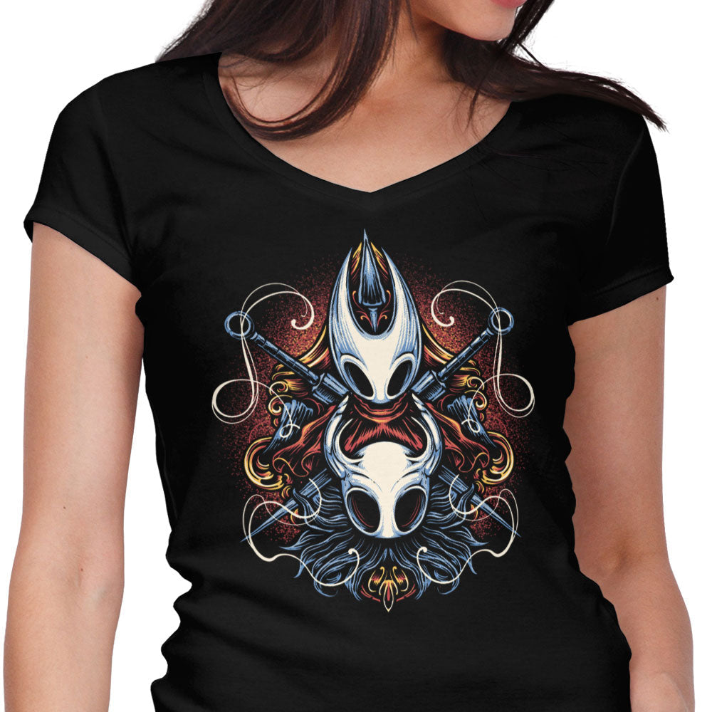 Mysteries of the Hollow Women's V-Neck - Adult & Kids T-Shirts, Sweatshirts & Hoodies apparel design preview 1