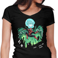 Mysterious Spider Women's V-Neck - Adult & Kids T-Shirts, Sweatshirts & Hoodies apparel design preview 1