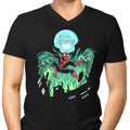 Mysterious Spider Men's V-Neck - Adult & Kids T-Shirts, Sweatshirts & Hoodies apparel design preview 1
