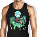 Mysterious Spider Tank Top - Adult & Kids T-Shirts, Sweatshirts & Hoodies apparel design preview 1