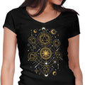 Mystical Dice Chart Women's V-Neck - Adult & Kids T-Shirts, Sweatshirts & Hoodies apparel design preview 1