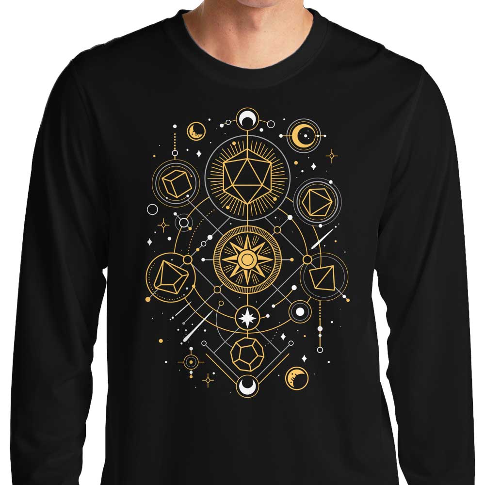 Mystical Dice Chart - Adult & Kids T-Shirts, Sweatshirts & Hoodies apparel design preview 1