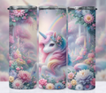 Mystical Pastel Unicorn 20 oz Skinny Tumbler Cup With - Adult & Kids T-Shirts, Sweatshirts & Hoodies apparel design preview 1