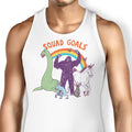 Mythical Squad Goals Tank Top - Adult & Kids T-Shirts, Sweatshirts & Hoodies apparel design preview 1