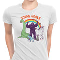 Mythical Squad Goals Women's Apparel - Adult & Kids T-Shirts, Sweatshirts & Hoodies apparel design preview 1