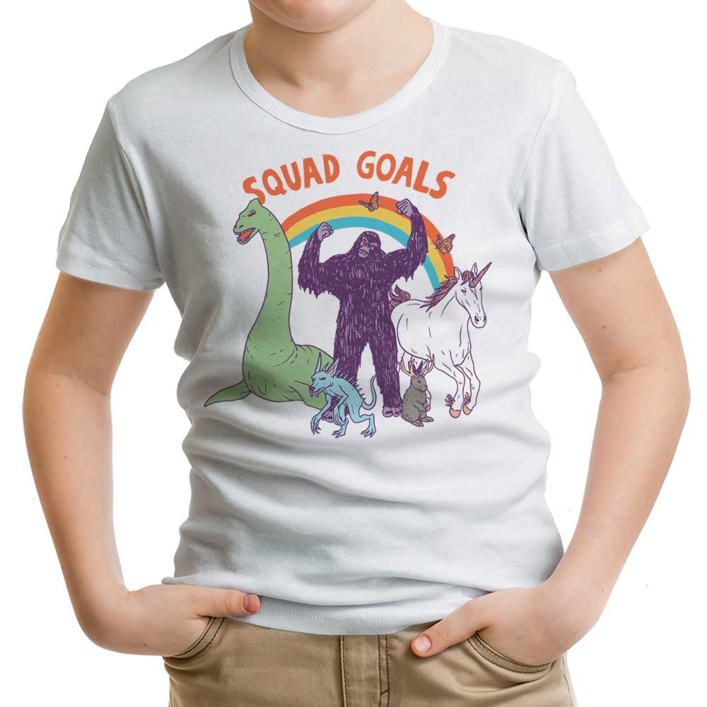 Mythical Squad Goals Youth Apparel - Adult & Kids T-Shirts, Sweatshirts & Hoodies apparel design preview 1