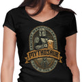 Mythosaur Lager Women's V-Neck - Adult & Kids T-Shirts, Sweatshirts & Hoodies apparel design preview 1