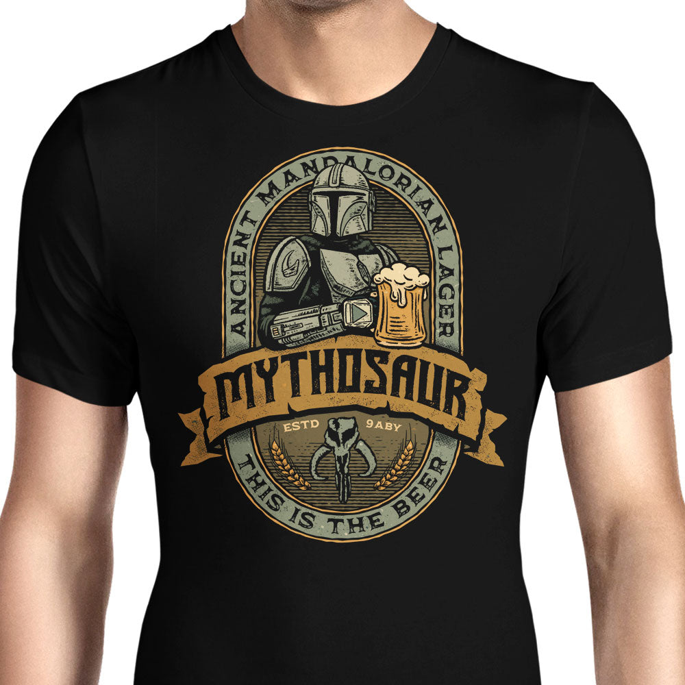 Mythosaur Lager Men's Apparel - Adult & Kids T-Shirts, Sweatshirts & Hoodies apparel design preview 1